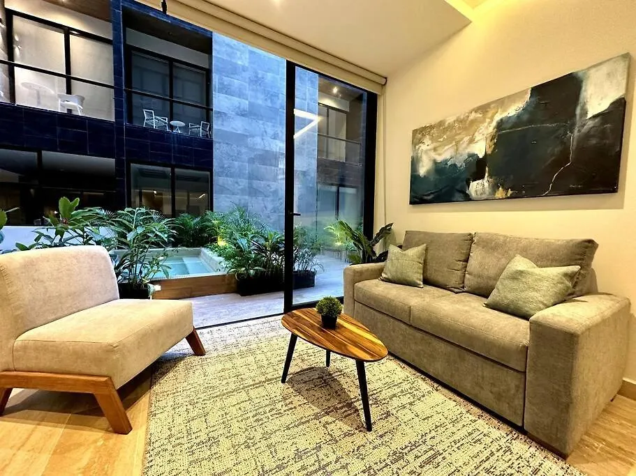 아파트 Musa Del Carmen By Solmar - Rooftop Pool & Bar By Solmar Rentals 신데 델 카르멘 멕시코